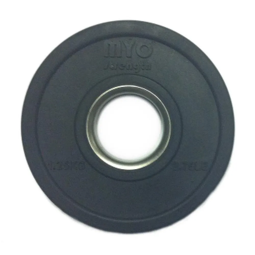 Trending Now MYO Strength Olympic Disc - Rubber Coated Black Newly Launched, TENS unit muscle stimulator, Exercise bike replacement parts, Doorway chin up bar