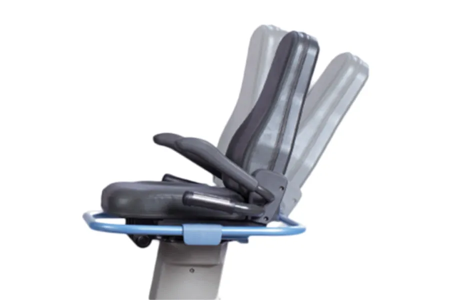 NuStep T5XRW Recumbent Elliptical Stepper Cross-Trainer, Mats, Heated yoga mat, Yoga wheel for back