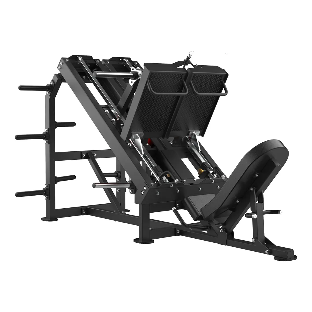 Reeplex Commercial Iso-Lateral 45 Degree Leg Press, Parallettes