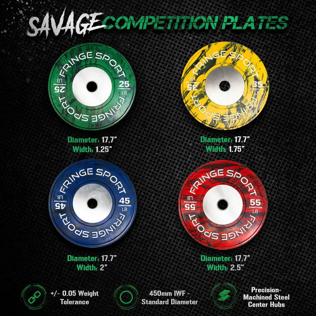 Savage Weightlifting Competition Plates - lbs, Gym shorts with pockets, Center Drive