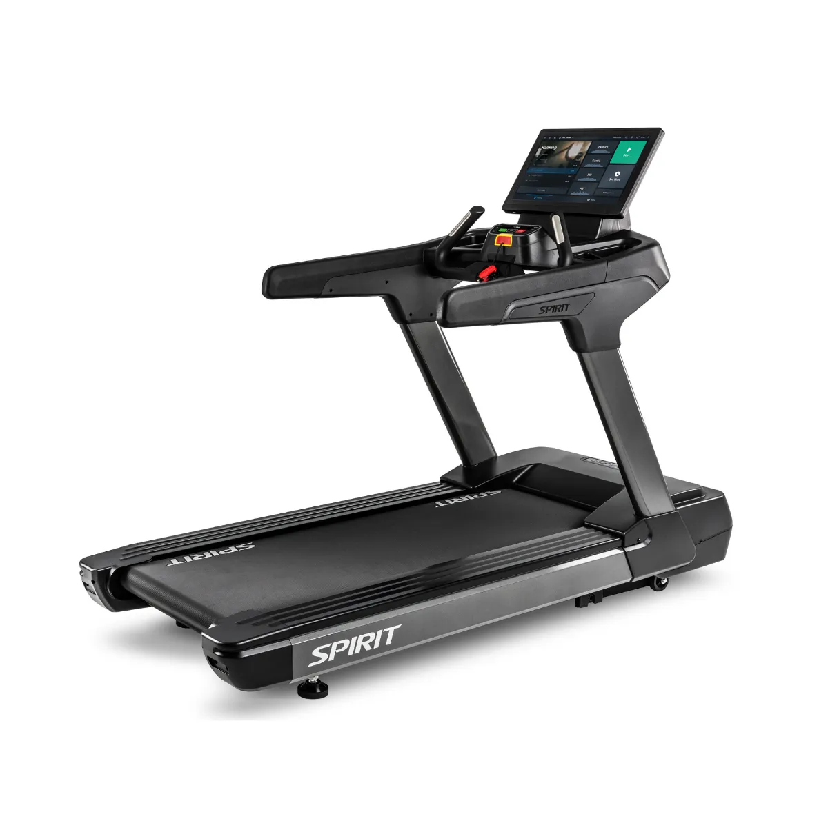 Spirit Fitness CT1000-ENT Treadmill, Leg Curls,Extensions,Calf Presses, BCAA powder, Barbell weight set
