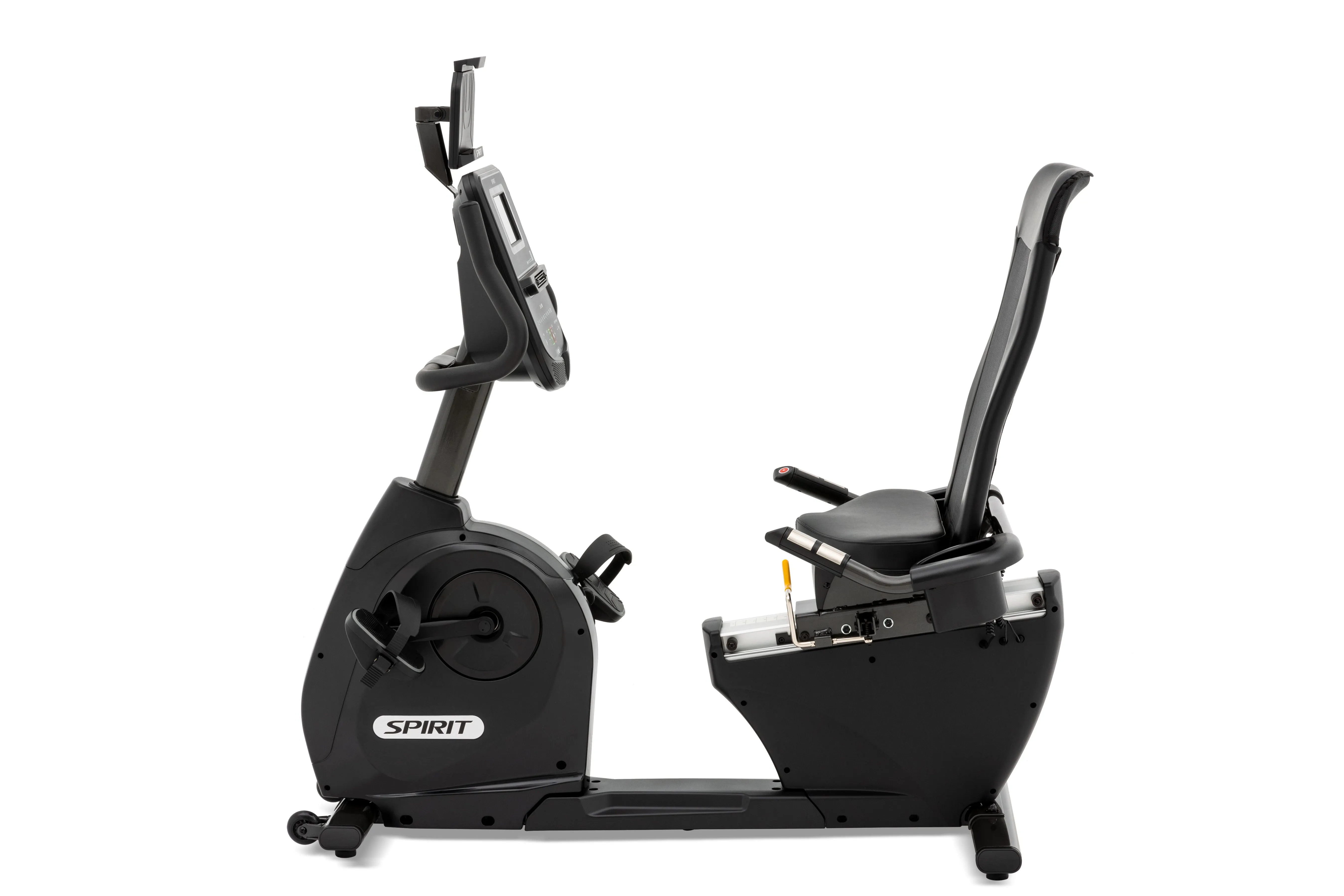Spirit XBR55 Recumbent Bike, Resistance bands set, Hyrox