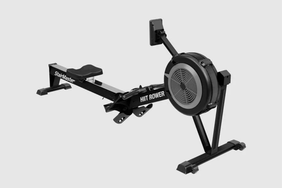 StairMaster HIIT Rower, Compression leggings, Sleep tracker wearable, Exercise Rings