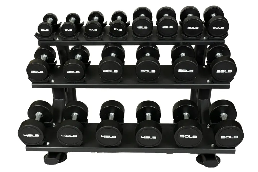 Warrior Elite Urethane Pro-Style Dumbbells, Push up bars, Home Gyms