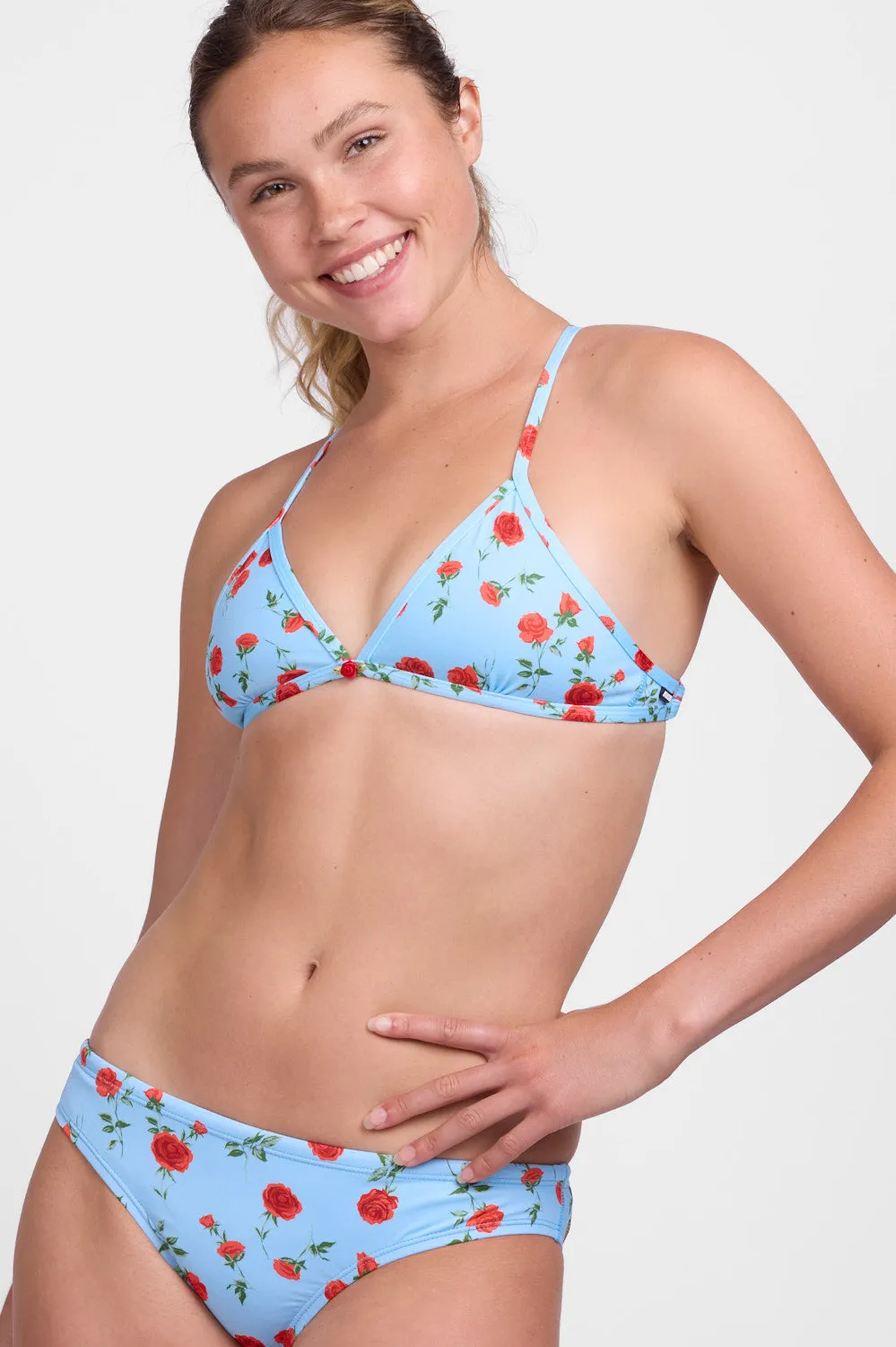 Triangle Bikini Top - Wild Rose