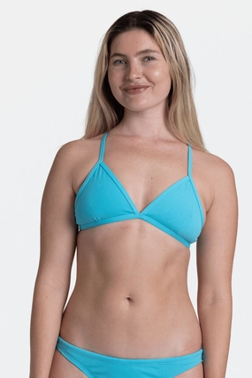 Triangle Bikini Top - Hawaii Blue