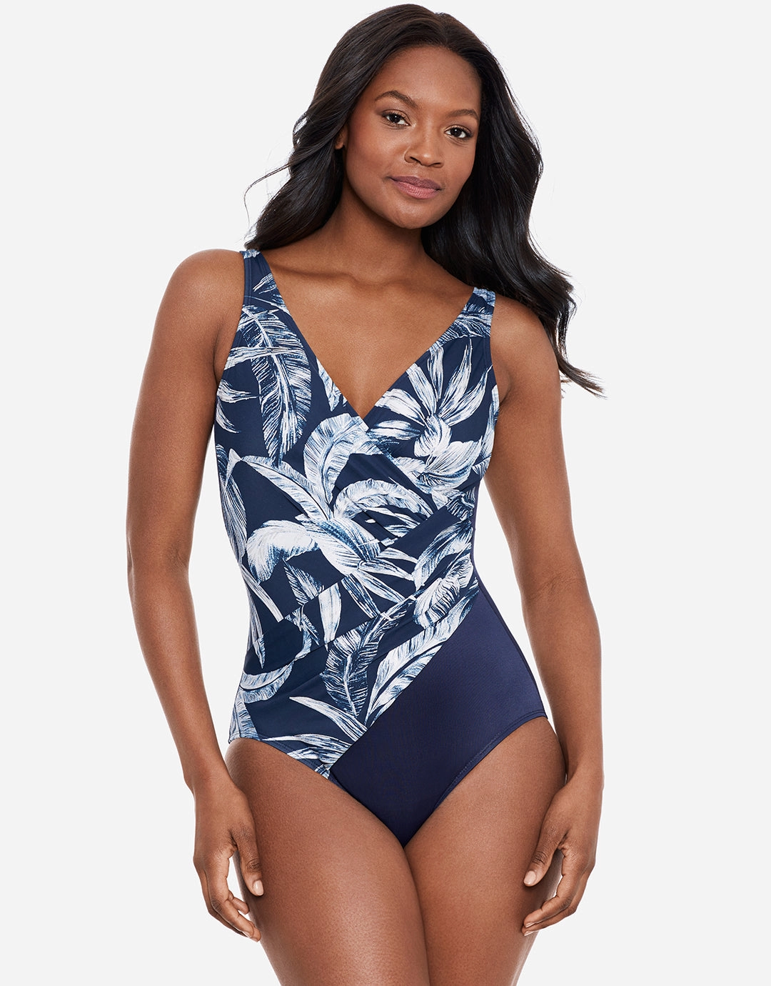 Tropica Toile Oceanus Swimsuit - Navy White