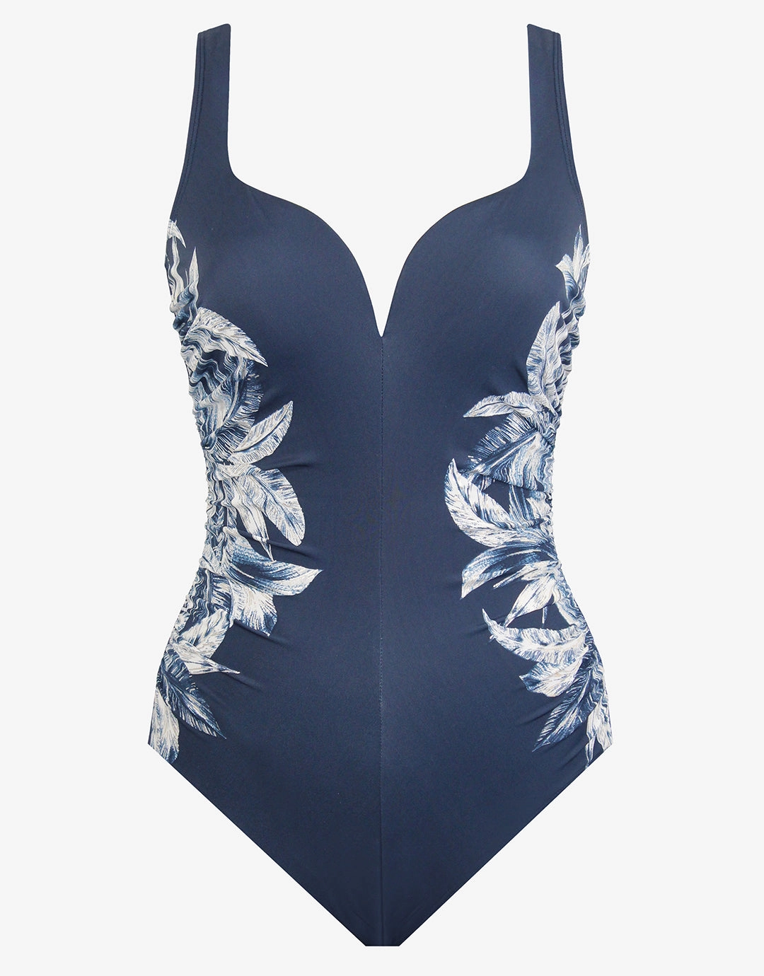 Tropica Toile Temptress Swimsuit - Navy White