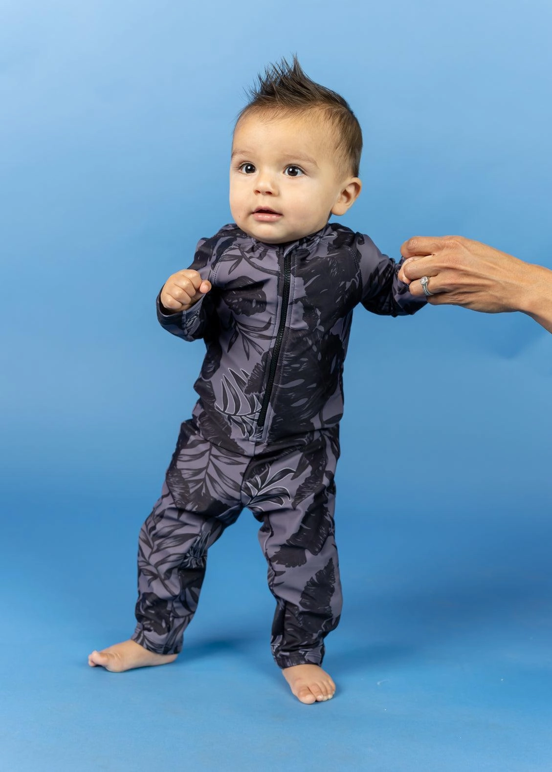 Tropical Night | Baby Rashguard One-Piece (Unisex)