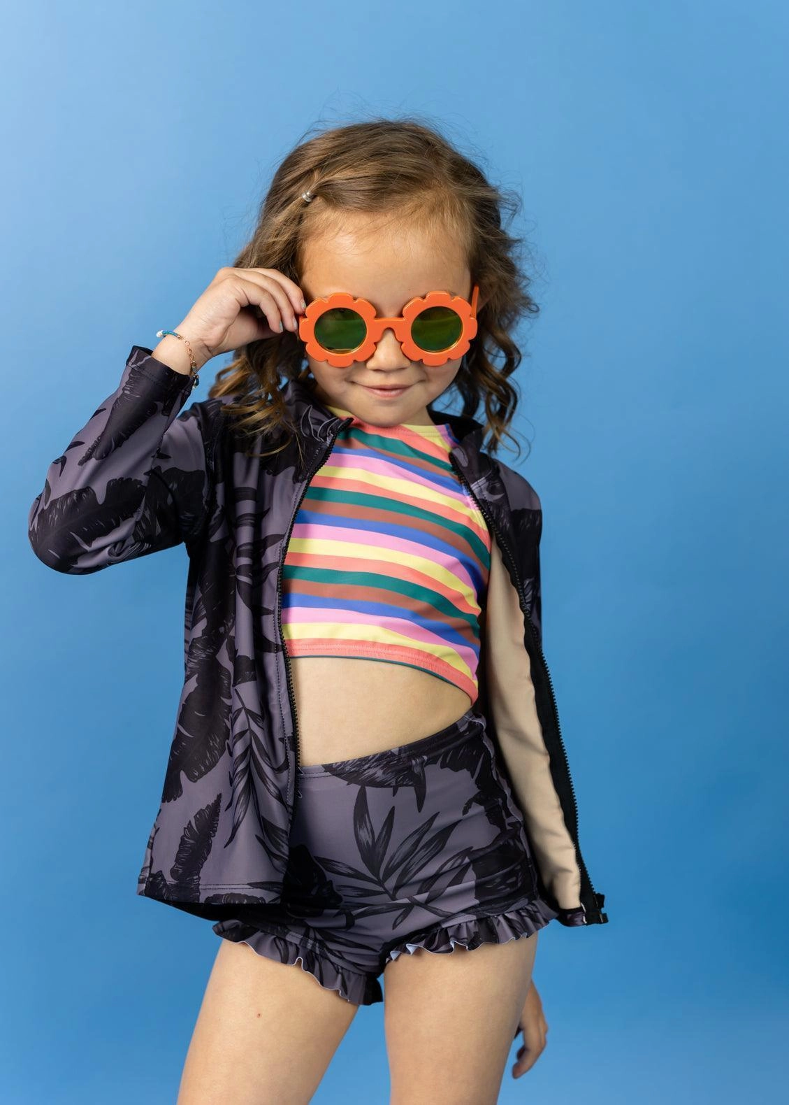 Tropical Night | Mini All Ruffled Up Bottoms