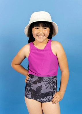 Tropical Night | Youth Down in Front Ruffle Bottoms