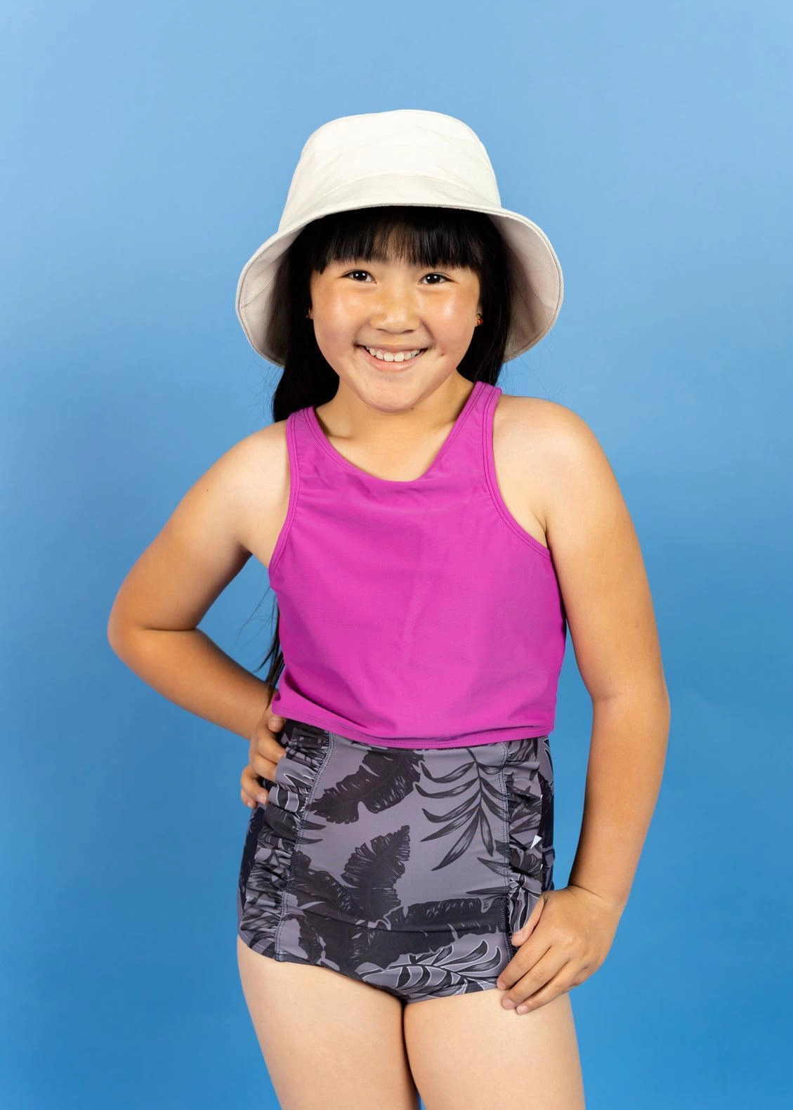 Tropical Night | Youth Down in Front Ruffle Bottoms