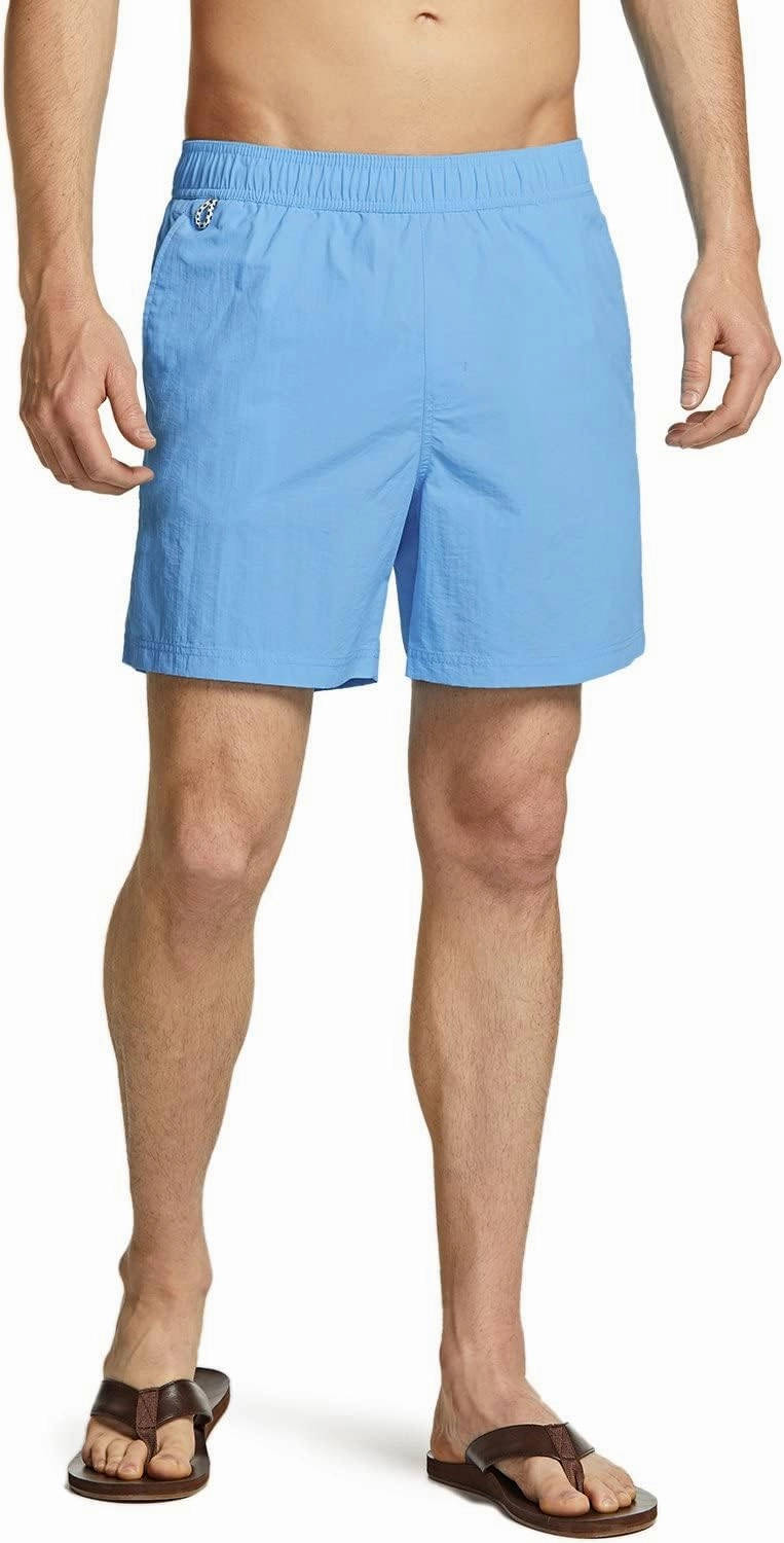 TSLA Men's Swim Trunks, Quick Dry Beach Swimming Board Shorts, Bathing Suits with Inner Mesh Lining and Pockets