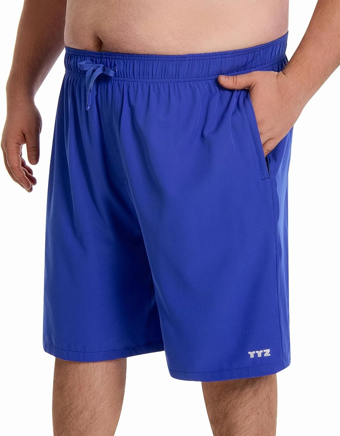 TTZ Mens Big and Tall Swim Trunks (2X-6X)