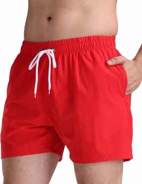 TUVEKE Men's Swim Trunks Quick Dry Bathing Suit for Men 5 Inch Inseam with Mesh Liner Mens Swimming Shorts Beach Shorts S-XXL
