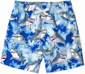 uideazone Boys Swim Trunks 3D Funny Print Surfing Board Shorts Quick Dry UPF 50  Swimsuit Beachwear with Mesh Lining 2-12T