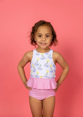 Ultimate Pink | Mini Peplum Bottoms