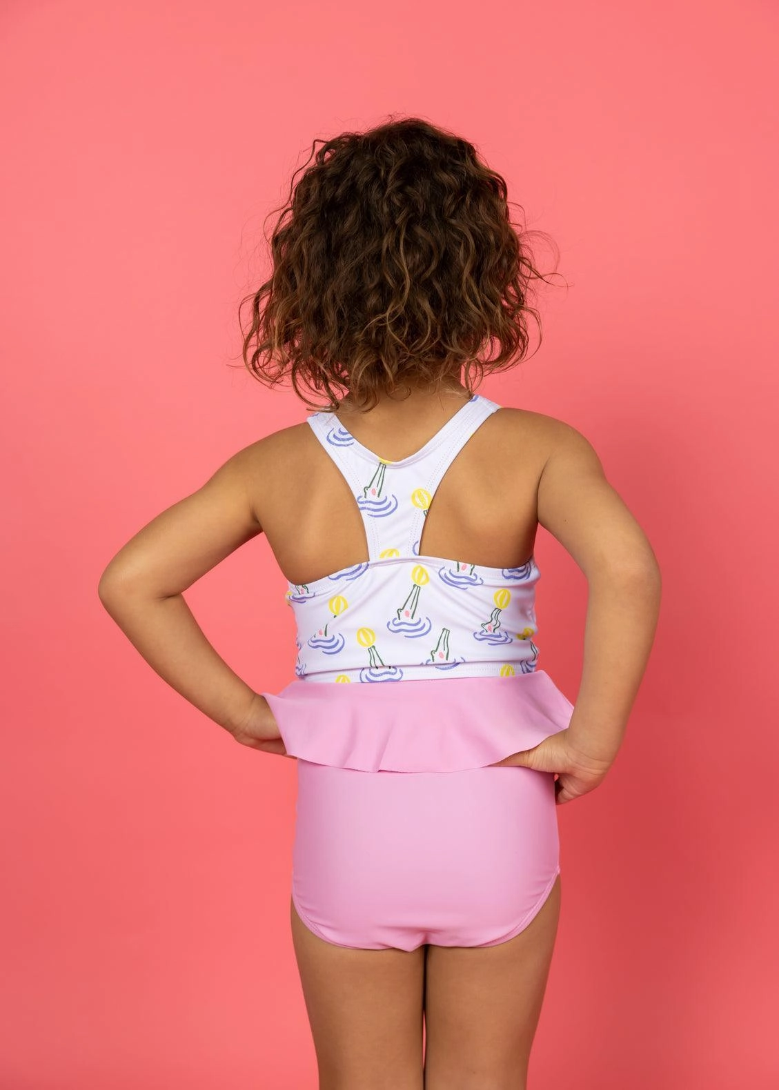 Ultimate Pink | Mini Peplum Bottoms