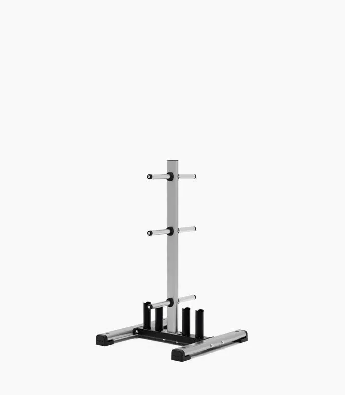 Exigo Olympic Weight Tree with Bar Storage, Sleds, Mats, Olympic Frisbee Rack