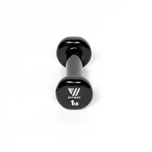 Unbeatable Combo Fitway Vinyl Dumbbell - 1lb. Worth the Hype, Exercise Bikes, Medicine Balls,Slam Balls