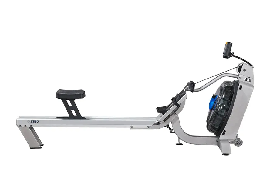 FluidRower E350 Fluid Rower, Steppers, Rowing machine for small spaces, Smart home gym