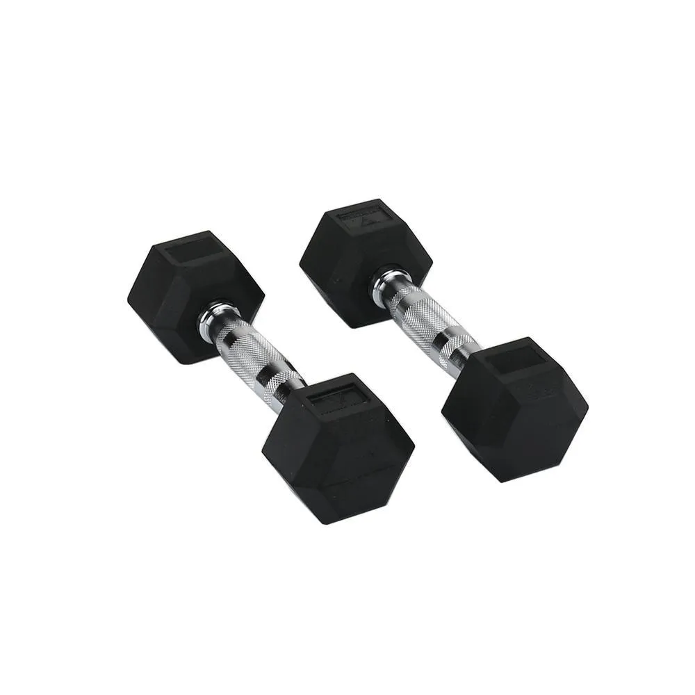 Unbeatable Combo Hit Fitness Hex Dumbbells | 4kg Todays Pick, Weightlifting chalk
