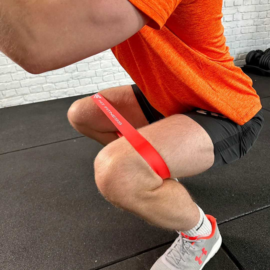 Hit Fitness Resistance Band | 0.9mm | (Heavy), Acupressure mat, Sandbag Trainers, Clearance exercise machines