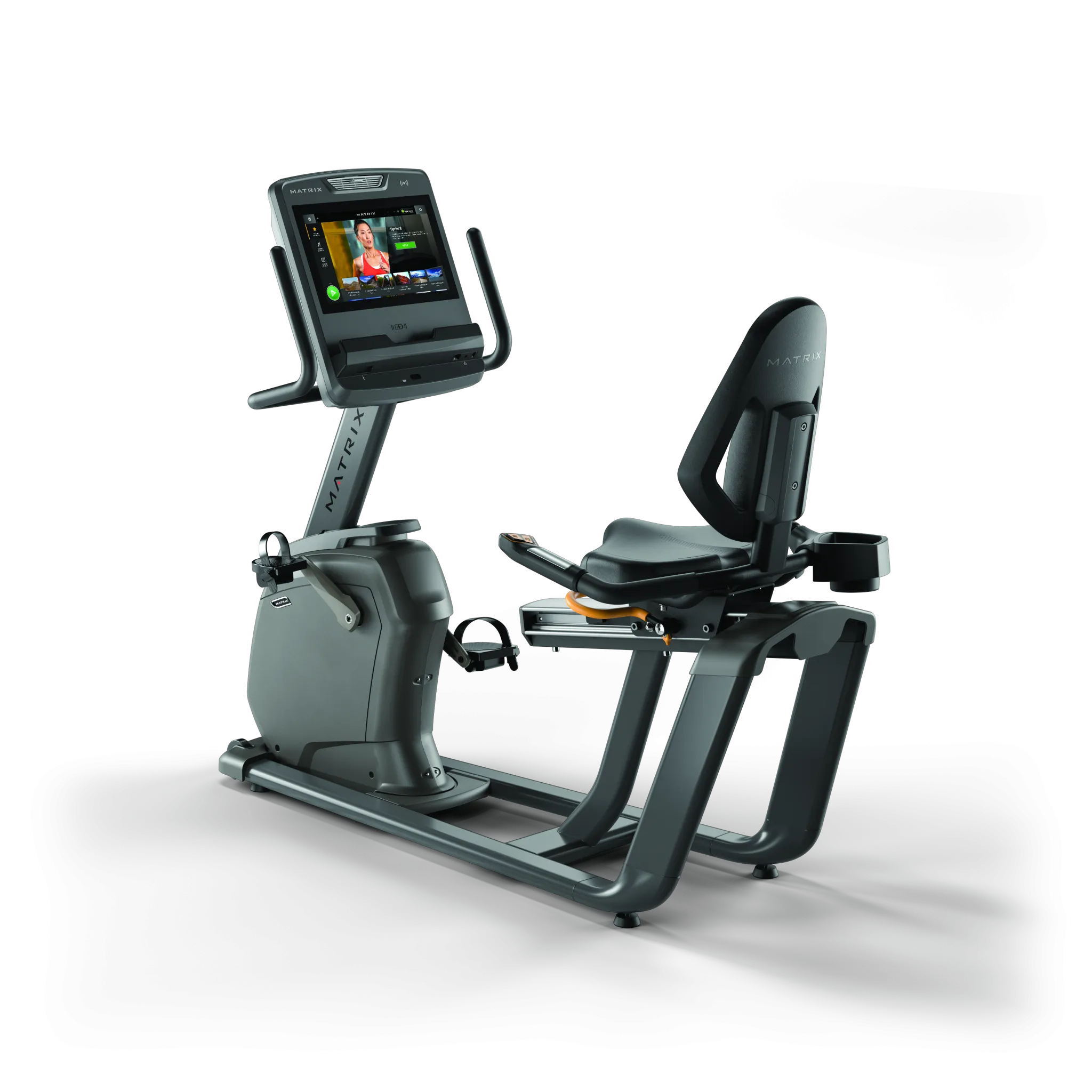 Unbeatable Combo Matrix Lifestyle Recumbent Cycle Limited Time, Core and Abs, Indoor Bikes, Sweatproof headband