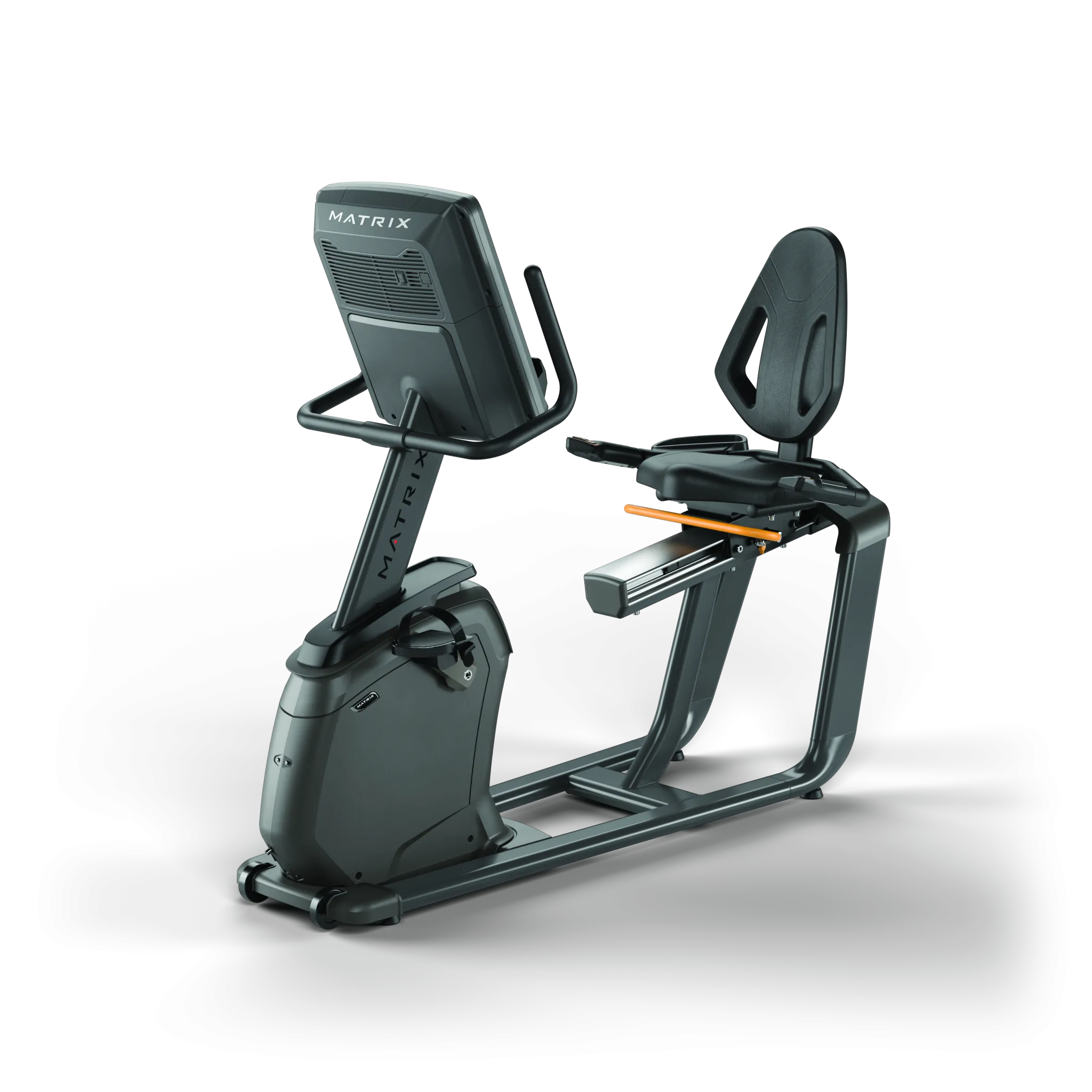 Matrix Lifestyle Recumbent Cycle, Olympic weight plates