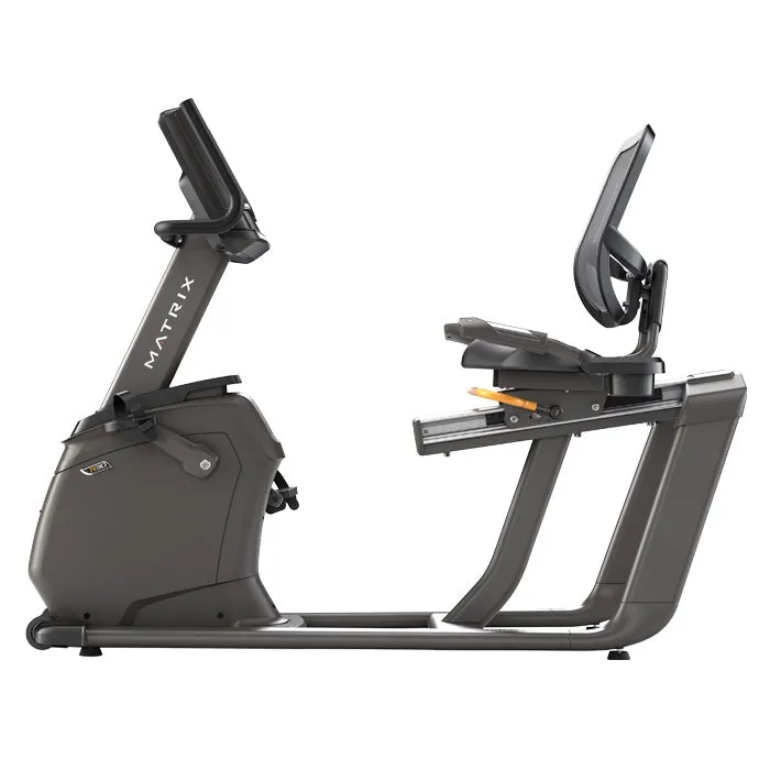 Matrix R30 Recumbent Exercise Bike with XR Console, Balance,Stability, Acupressure mat