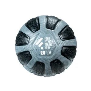Unbeatable Combo Max Grip Medicine Ball - 20 Lbs Better Than Ever, Folding treadmill, Exercise Balls, Multi Gyms