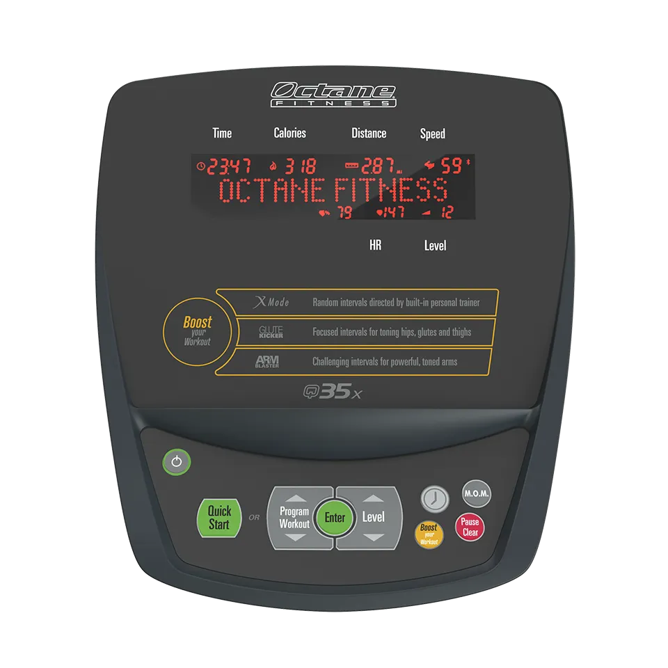 Octane - Q35x Standing Elliptical, Bodyweight Exercises