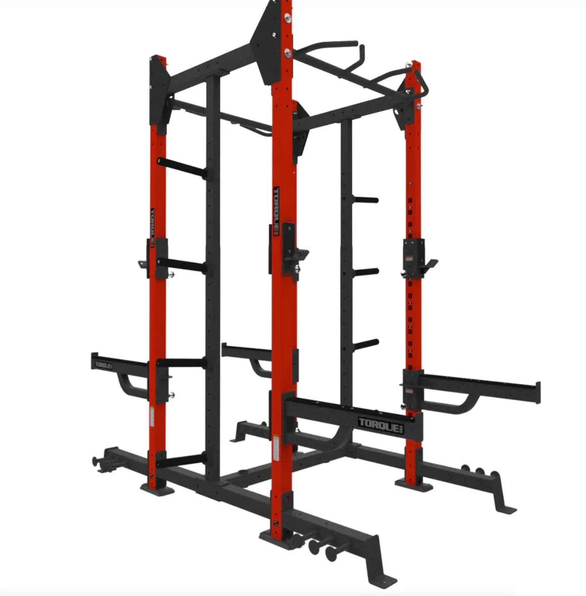 TORQUE Fitness FOOT 4X4 ft Siege Storage Rack, Heart rate monitor chest strap