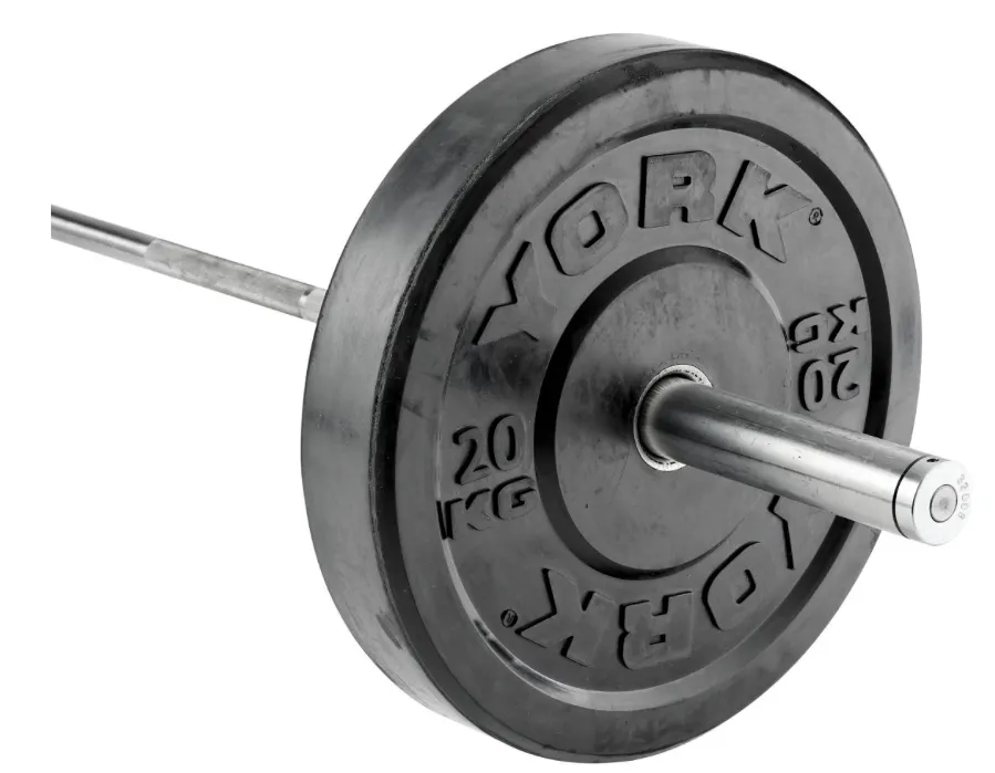 York Olympic Rubber Bumper Plate (up to 25kg), Protein shaker bottle