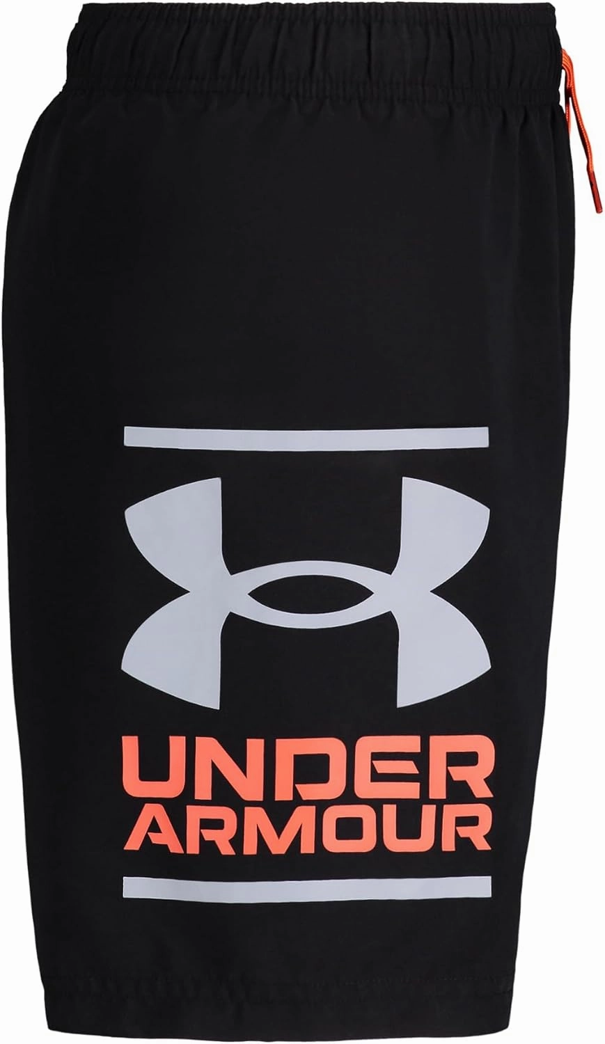 Under Armour Boys Compression Lined Volley, Swim Trunks, Shorts with Drawstring Closure & Elastic Waistband