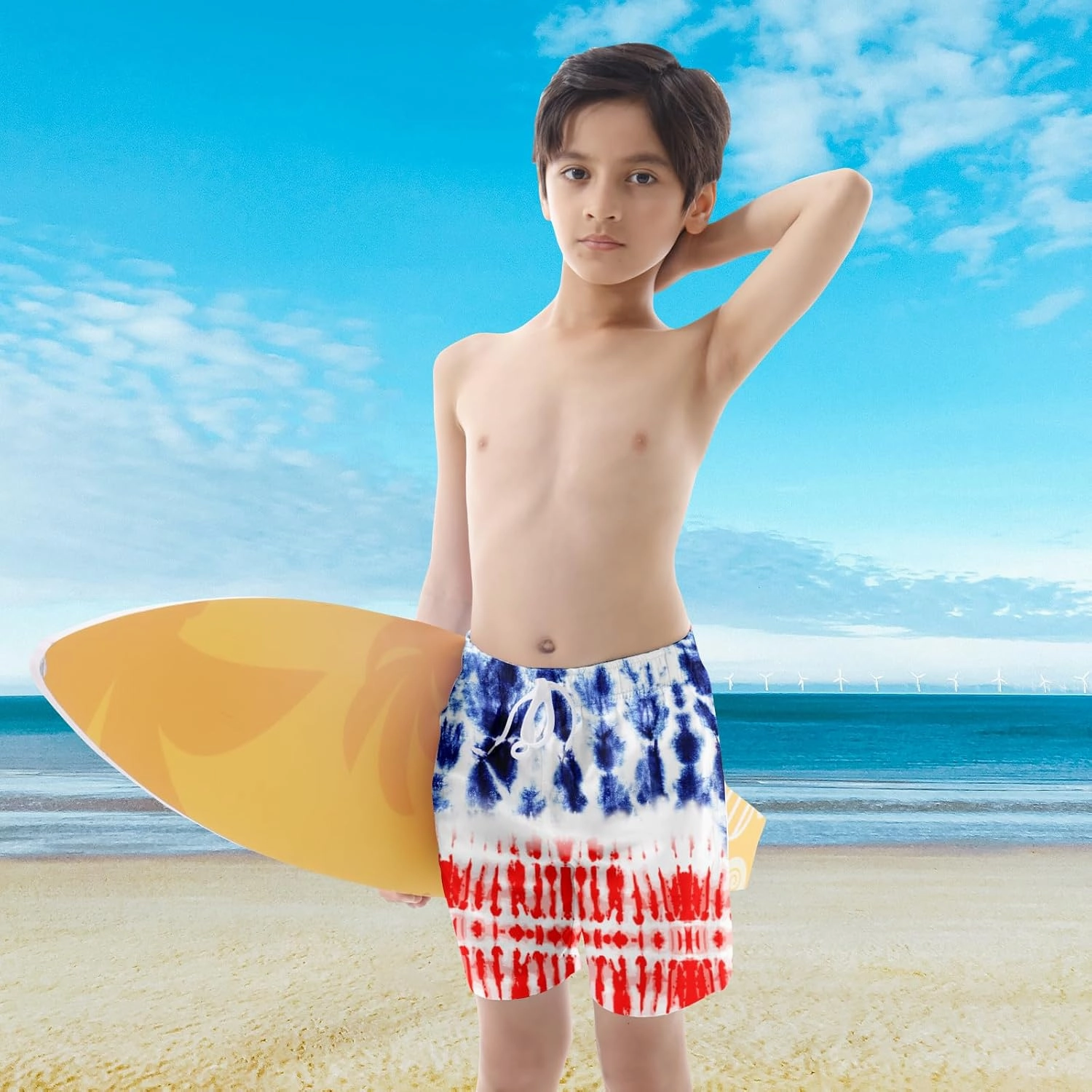 UNICOMIDEA Boys Swim Trunks Compression Liner Swimming Shorts Quick Dry Boxer Brief Swimwear 7-20 Years Bathing Suit