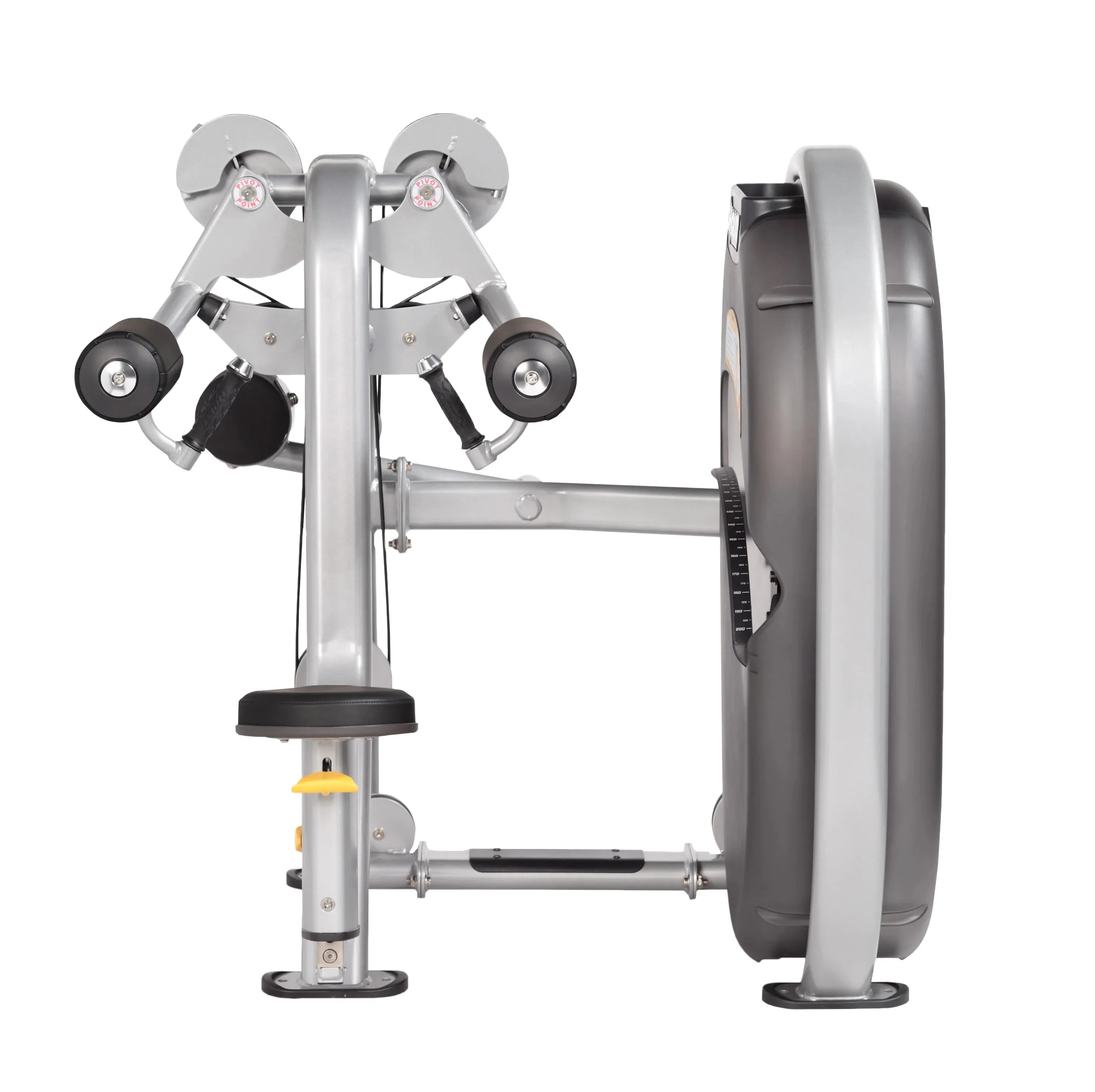 Hoist Clubline Lateral Delt Raise, Ab Wheel