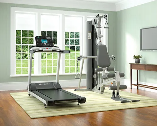 Life Fitness T3 with Go Console Treadmill, Stretching,Flexibility, Mats