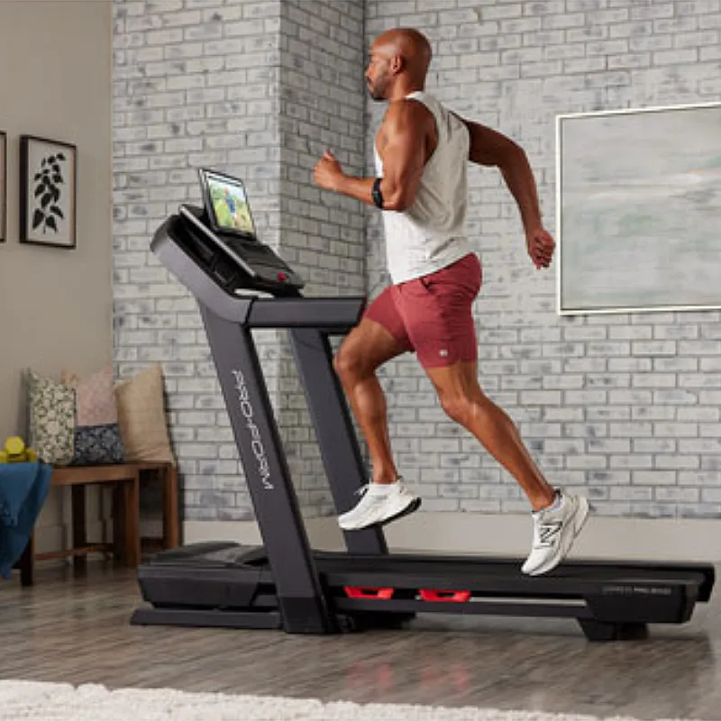 ProForm - Carbon Pro 9000 Folding Treadmill, Mats,Flooring