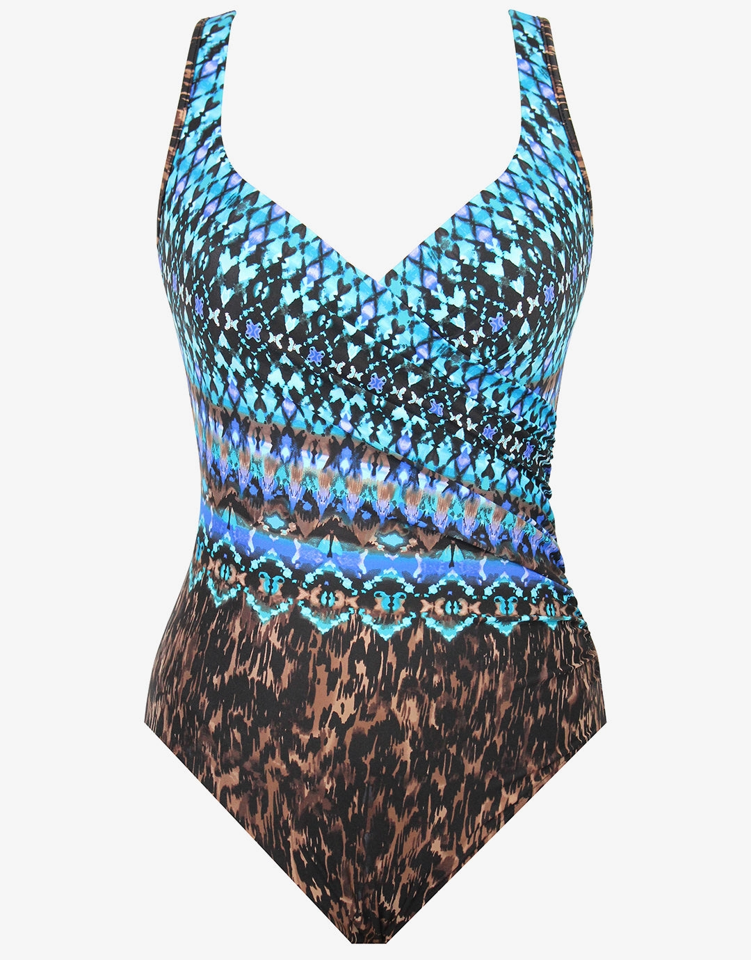 Untamed It's A Wrap Swimsuit - Blue