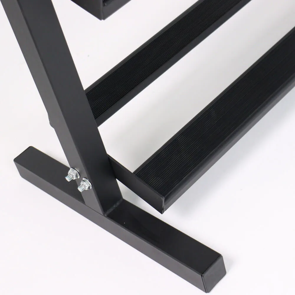 3 Tier Hex Dumbbell Storage Rack - 10 Pairs, Plyometric Platforms, Quick-dry sweatpants, Neoprene Dumbbells