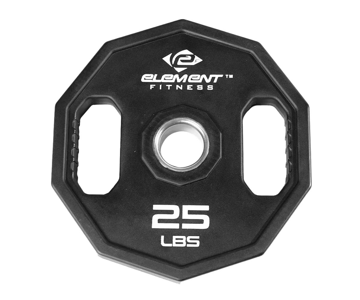 Element Fitness - Urethane 255lbs Olympic Set, Indoor Cycling