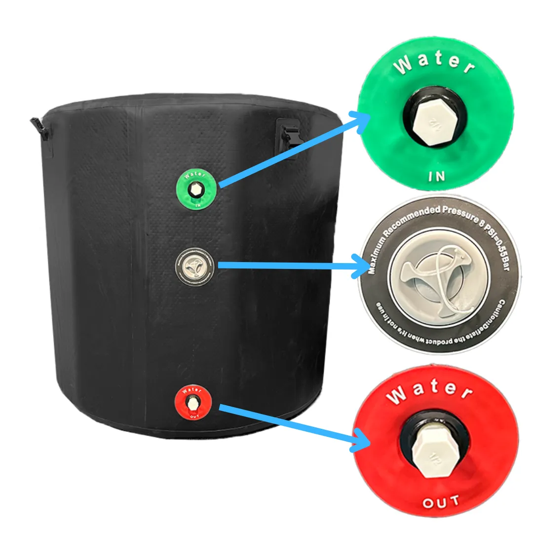 Hit Fitness Barrel Pro Ice Bath | 470L, Weight Bar Collars, Barbell Rack