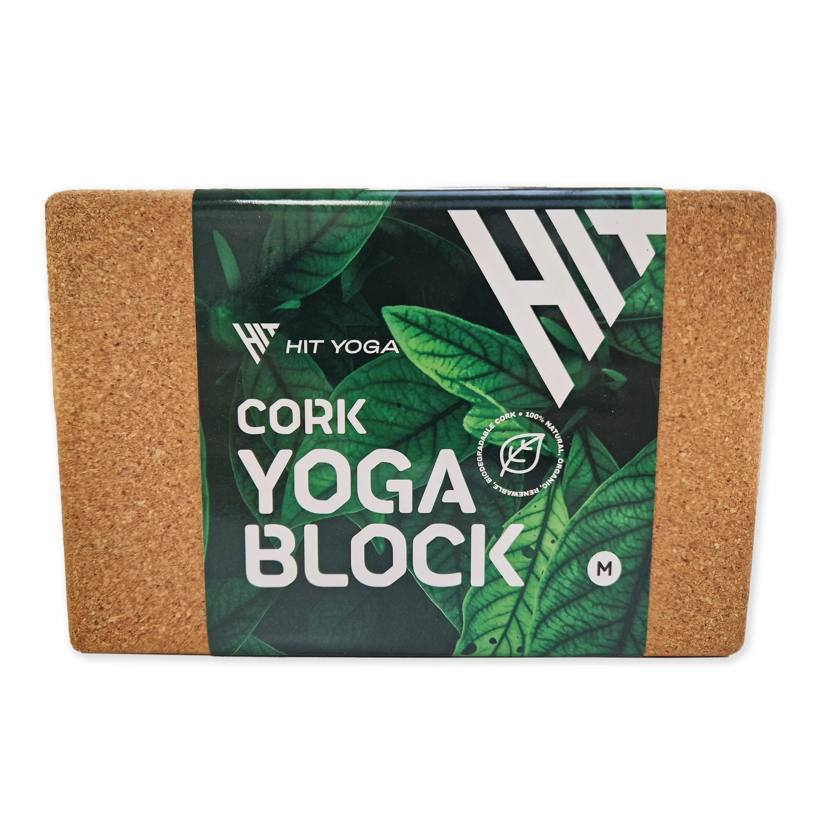 Hit Yoga Cork Yoga Brick | Medium, Fitness Testing, Resistance Bands, GHD,Core Trainers