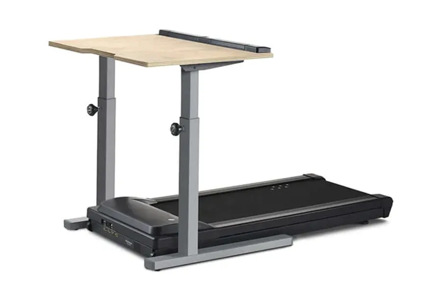 LifeSpan TR1200-Classic Treadmill Desk, Gloves Straps,Belts, New Year workout sale
