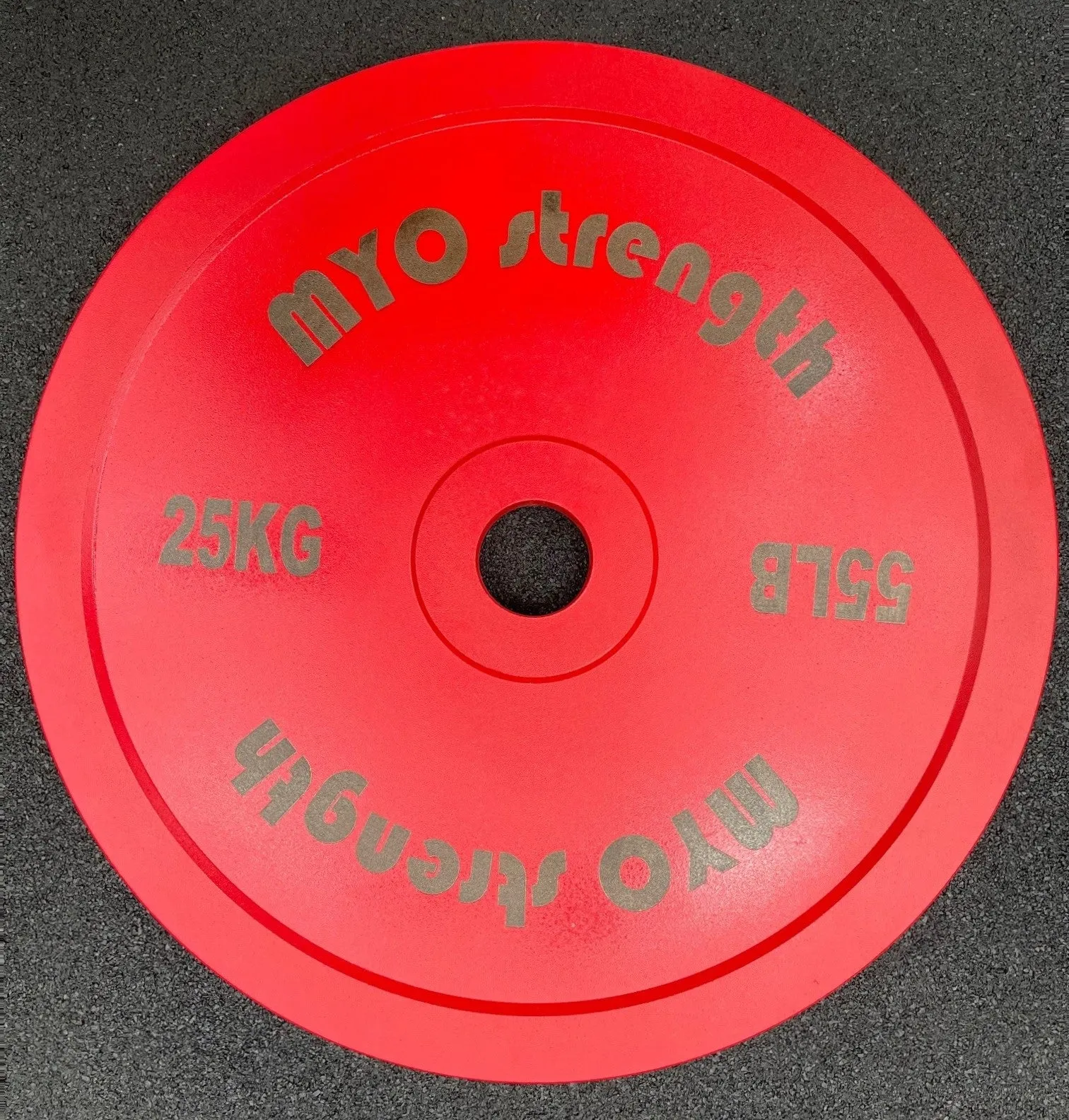 MYO Strength Steel Calibrated Power-lifting Plates, Walking Pads