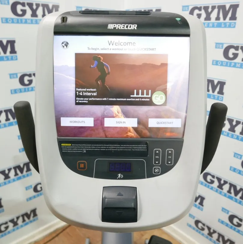 Refurbished Precor RBK 885 Recumbent Bike, Plate Loaded Equipment, Strength Accessories, Ankle support brace