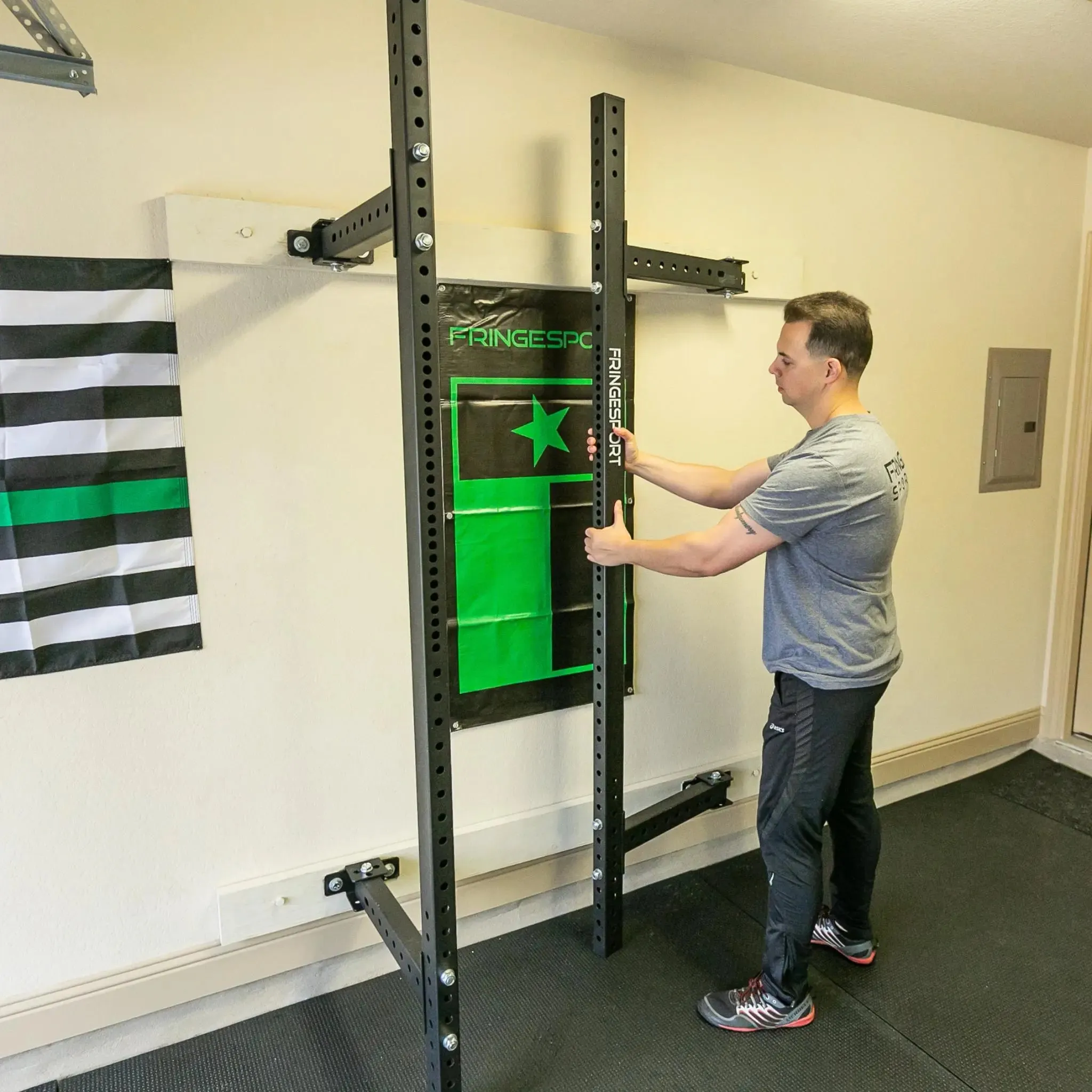 Retractable Power Rack, Compression Boots
