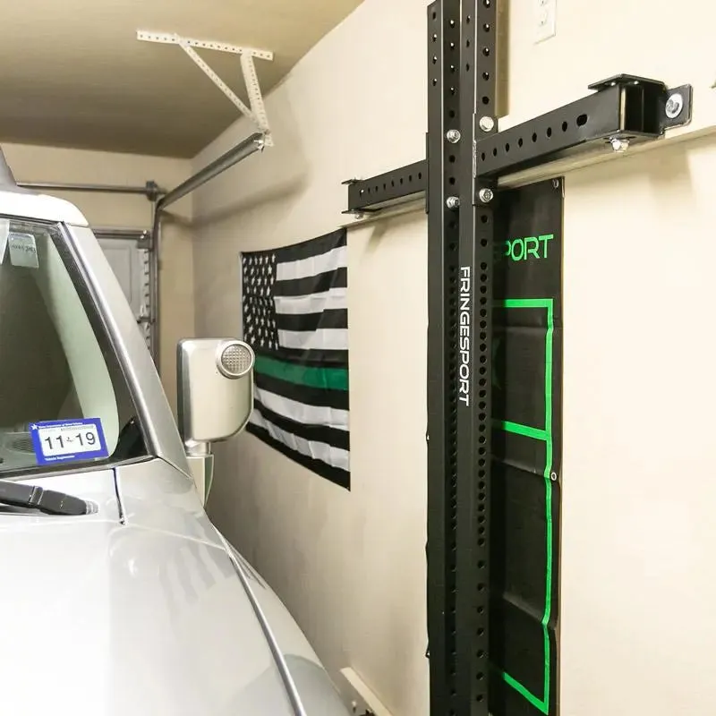 Retractable Power Rack, Resistance Bands