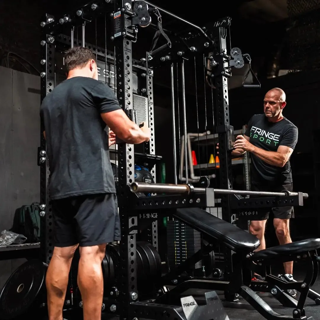 The Dane 1.0, Half Rack Functional Trainer, Sleds, Agility,Speed, Ankle weights